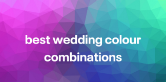 best wedding colour combinations