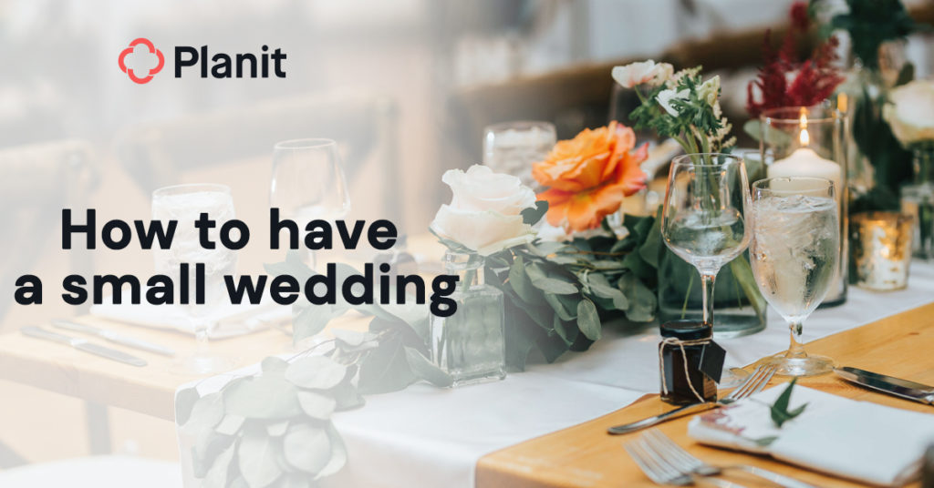 How to have a small wedding